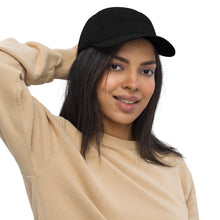 Load image into Gallery viewer, Organic HindSight hat - Black logo
