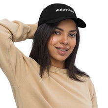 Load image into Gallery viewer, HindSight Organic hat - white logo
