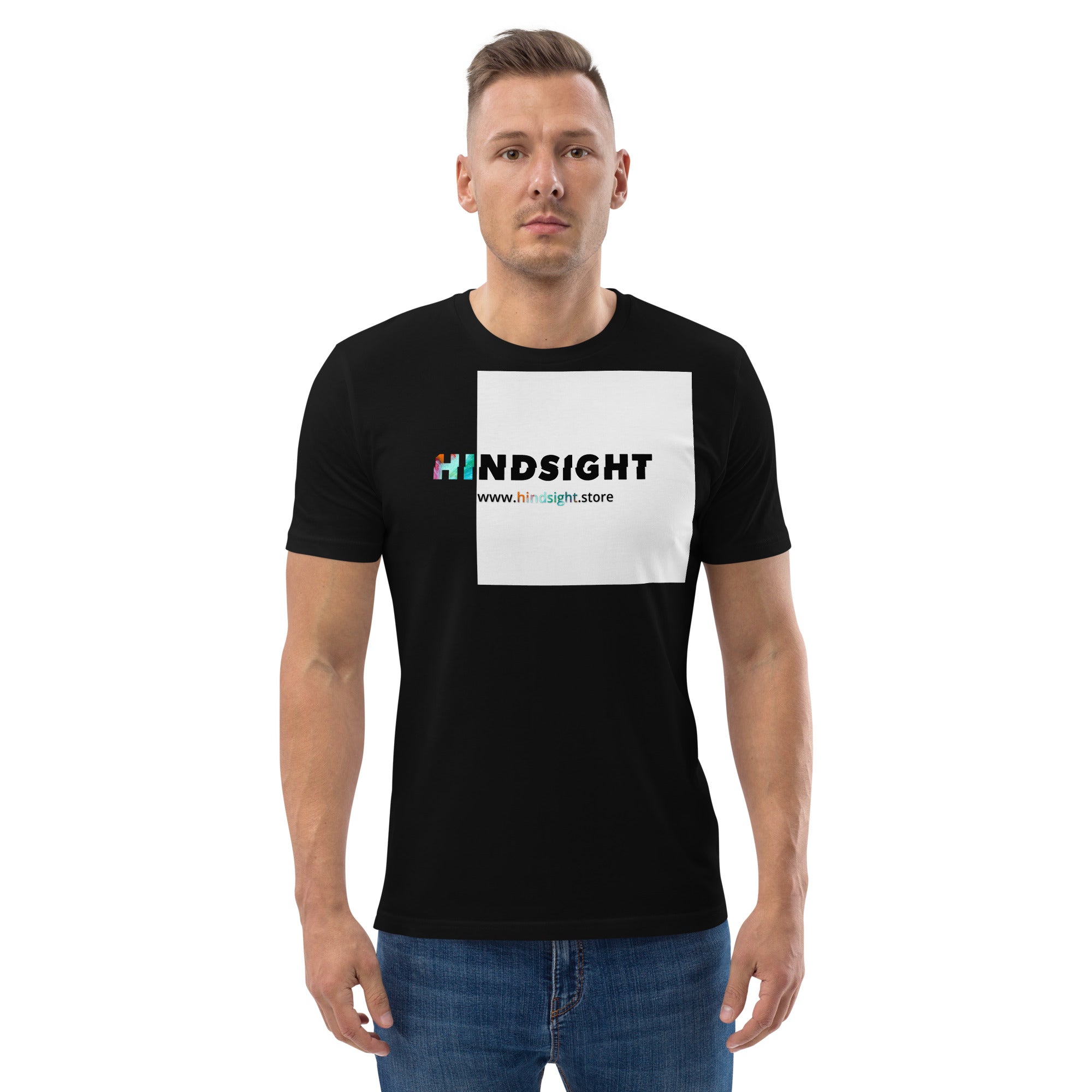 HindSight two-tone unisex organic cotton t-shirt
